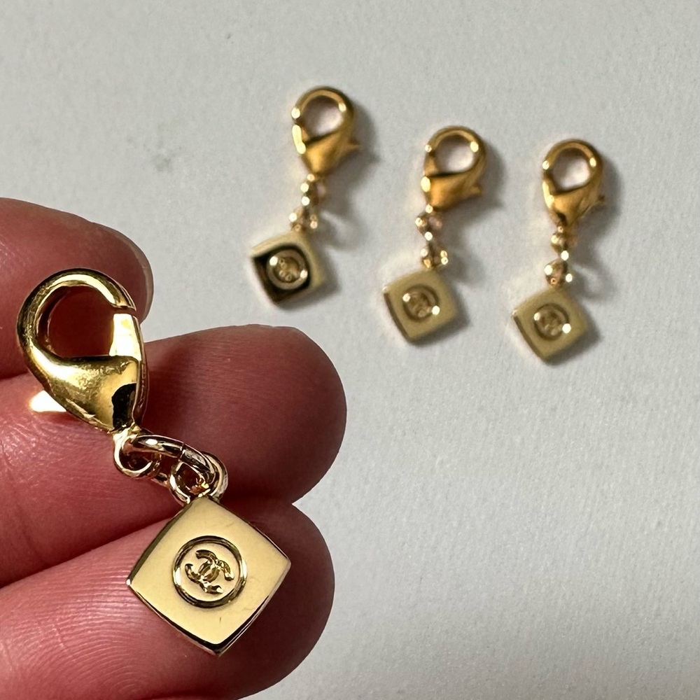 Authentic Chanel Charms x 4